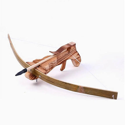 Ballesta De Madera + 3 Flechas Juguete Niño Niña
