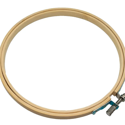 Bastidor Madera Bambú 15 Cm Para Bordar Madera
