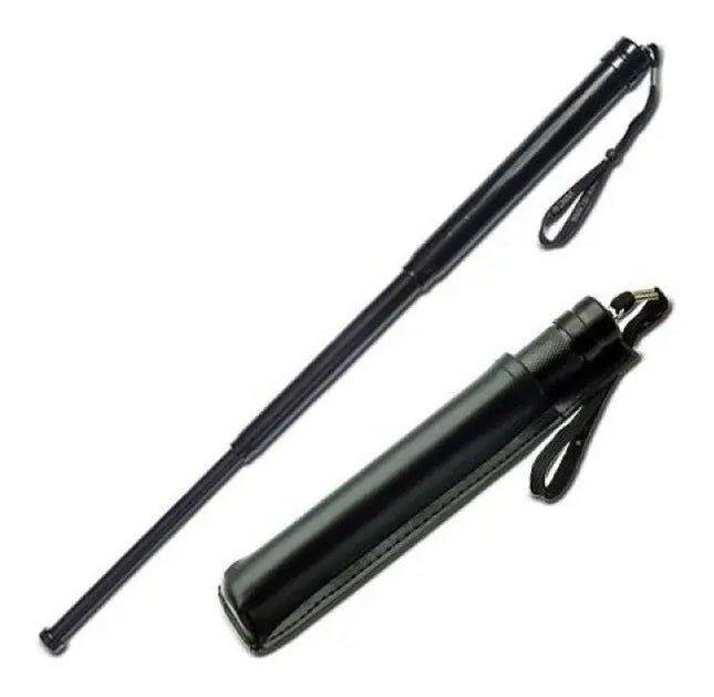 Bastón Retráctil 3 Tramos Defensa Personal Con Funda, Barato