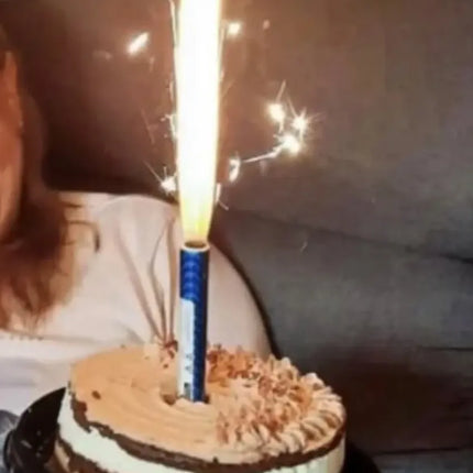 Vela Mágica Tipo Bengala Volcán Fiestas 6 Unidades De 20 Cm