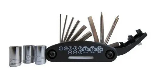 Kit De Herramientas Para Bicicletas 12 En 1. Reparación Bici