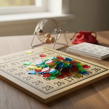 Juego Bingo Tómbola Metálica + 318 Cartones