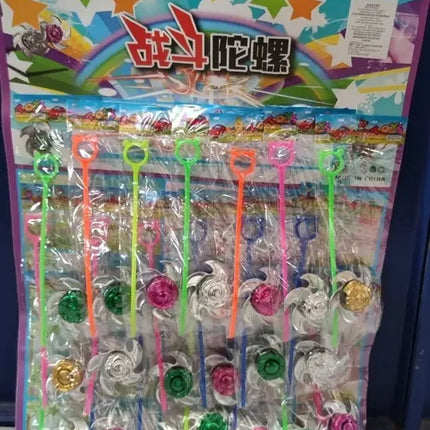 Pack 20 Mini Juego Trompo Blade Bey Sorpresa Cumpleaños Surtido