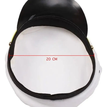 Sombrero Boina Marinero Gorro Disfraces Halloween Fiesta Color Blanco