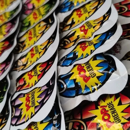 Pack 40 Bombas Granadas Explotan Sonido Sorpresa Cumpleaños