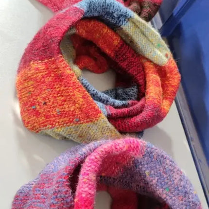 3 X Bufanda Infinita O Cuello Largo Unisex Para Invierno Surtidas