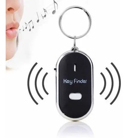 Buscador De Llaves Por Silbido, Luz Y Sonido. Busca Llave Negro