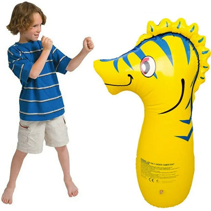 Mono Porfiado Inflable Grande 91cms Boxeo Niños Caballo Mar