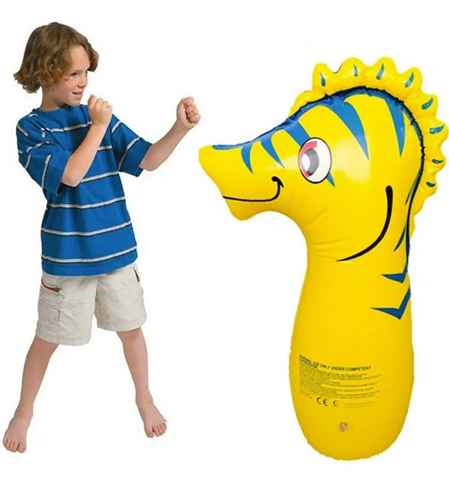 Mono Porfiado Inflable Grande 91cms Boxeo Niños Caballo Mar