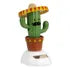Cactus Juguete Bailarín Solar, Figura Decorativa Móvil Baile Verde