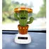 Cactus Juguete Bailarín Solar, Figura Decorativa Móvil Baile Verde