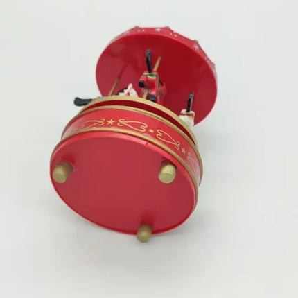Caja Musical Carrusel De Cuerda, Elegante , Rojo Niños