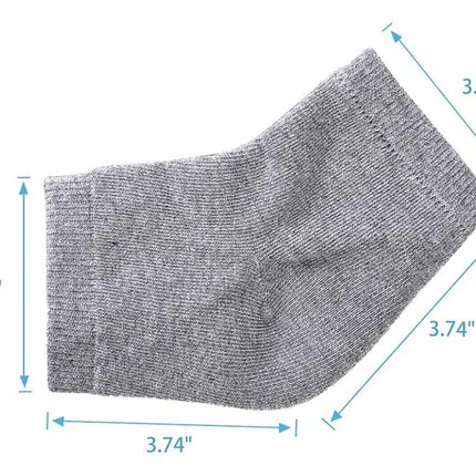 Calceta Soporte Plantar Protector Gel Silicona Para Talón #2