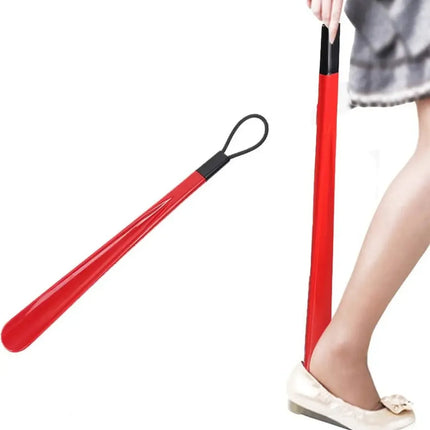 Calzador Xl Zapatos Plástico C/asa Para Colgar 43 Cm Largo