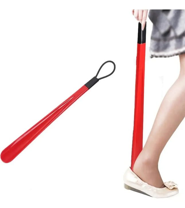 Calzador Xl Zapatos Plástico C/asa Para Colgar 43 Cm Largo