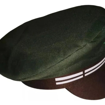 Gorro De Carabinero Para Disfraz Niño, Día Del Carabinero Verde musgo / estándar