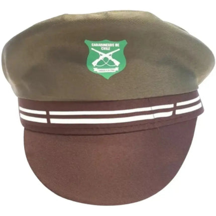 Gorro De Carabinero Para Disfraz Niño, Día Del Carabinero Verde musgo / estándar