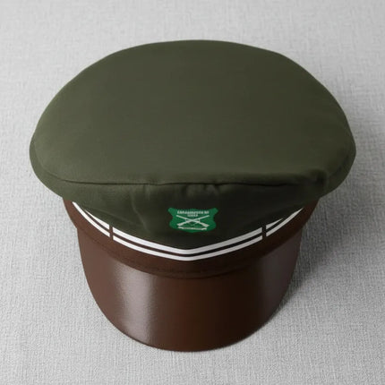 Gorro De Carabinero Para Disfraz Niño, Día Del Carabinero Verde musgo / estándar