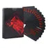 Baraja Naipe Carta Ingles Negras Plástica Magia Poker Rojas Negro/Rojo