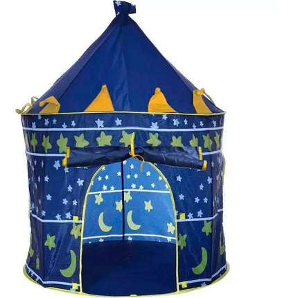 Carpa Castillo Medieval De Cuentos Infantil Para Niños Azul