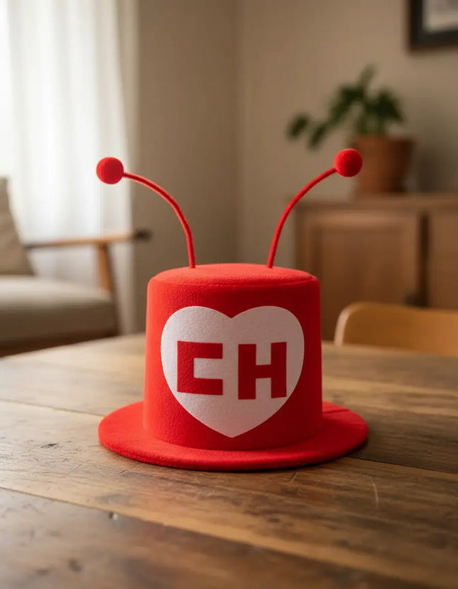 Sombrero Tela Chapulin Rojo, Cosplay, Disfraz COLORADO