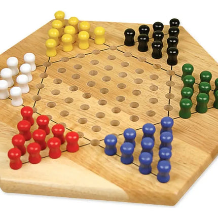 Juego De Mesa Tablero Chino De Madera, Juego Didáctico
