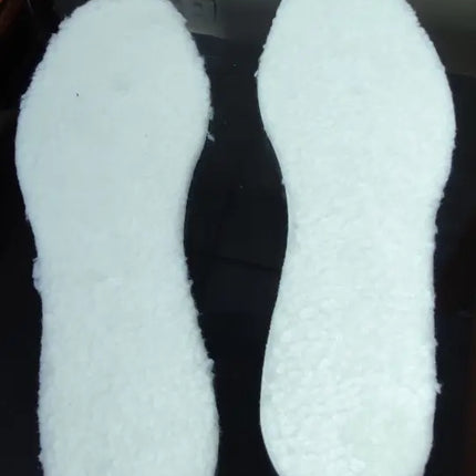 Plantilla Con Chiporro Para Pies Fríos, Zapatos Y Zapatillas Blanco / 36-45