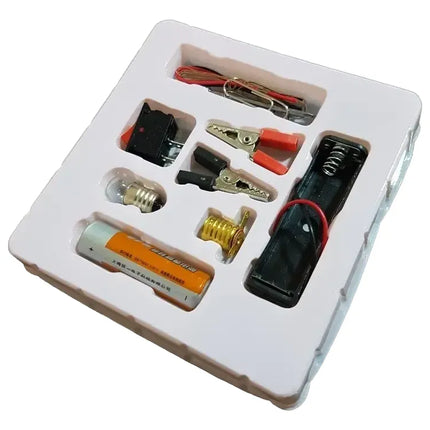 Kit Circuito Eléctrico Escolar 14 Piezas. Juego