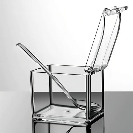 Caja Organizador Condimentos De 4 Piezas / Condimentero Acrílico