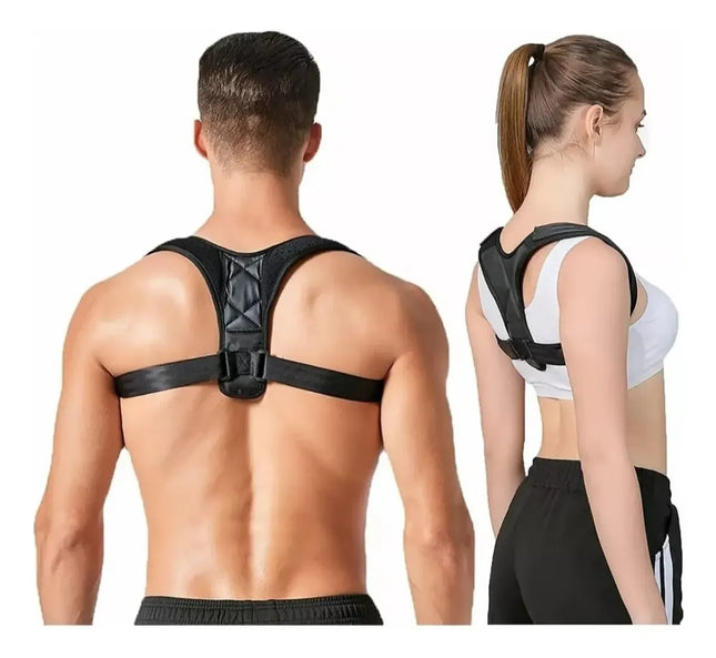 Corrector De Postura Espalda Acolchada Unisex Ajustable Eco