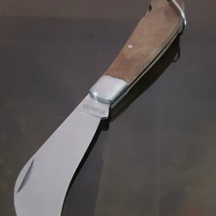Corvo Cuchillo Cortapluma Con Seguro, Madera Grande 19cms Madera