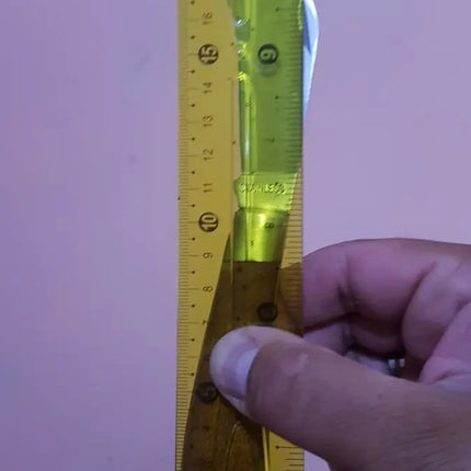 Corvo Cuchillo Cortapluma Con Seguro, Madera Grande 19cms Madera