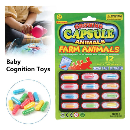 Pack 48 Crescencio Esponja En Capsula Sorpresa Cumpleaños
