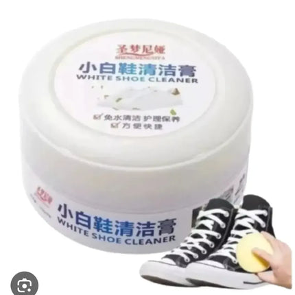 Crema Limpiadora De Zapatillas Blancas Limpieza Profunda
