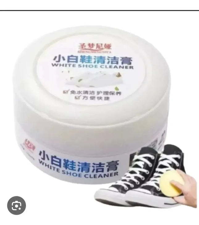Crema Limpiadora De Zapatillas Blancas Limpieza Profunda