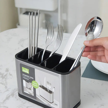 Escurridor De Cubierto Utensilios Cocina Acero Inoxidable