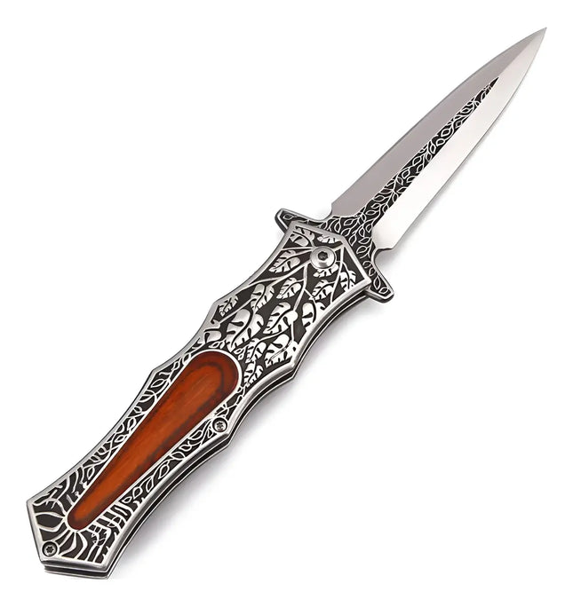 Daga Diseño Navaja Militar Cuchillo Semi Automático DAGA DISEÑO