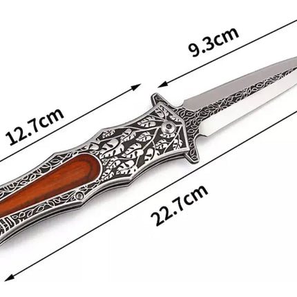 Daga Diseño Navaja Militar Cuchillo Semi Automático DAGA DISEÑO