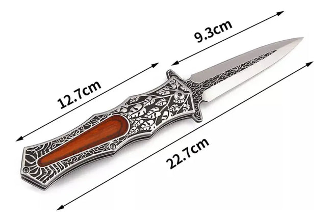 Daga Diseño Navaja Militar Cuchillo Semi Automático DAGA DISEÑO
