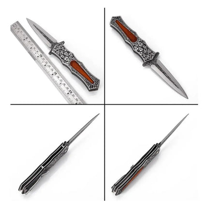 Daga Diseño Navaja Militar Cuchillo Semi Automático DAGA DISEÑO