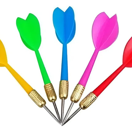 Set Dardos 10 Unidades Para Tiro Al Blanco 11 Cms Surtidos / Liso
