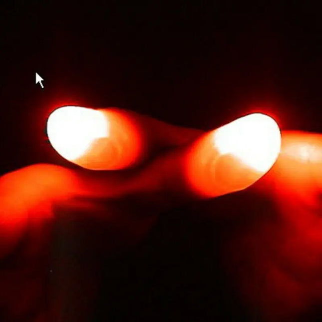 Dedos Luminosos Led, Magia Con Luz, Buen Truco De Magia