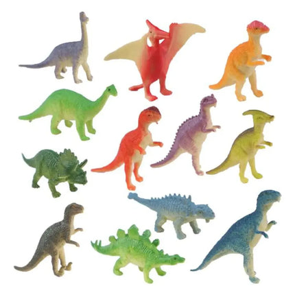 Set 50 Pequeños Dinosaurios Surtidos De 4cms Aprox