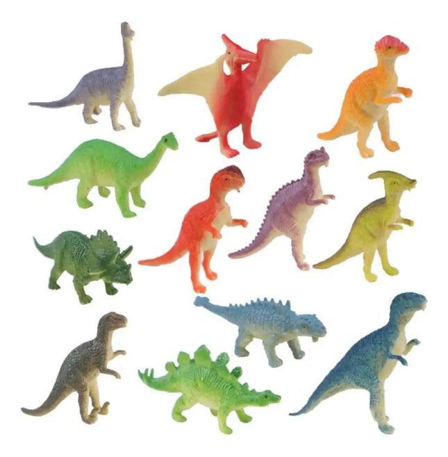 Set 50 Pequeños Dinosaurios Surtidos De 4cms Aprox