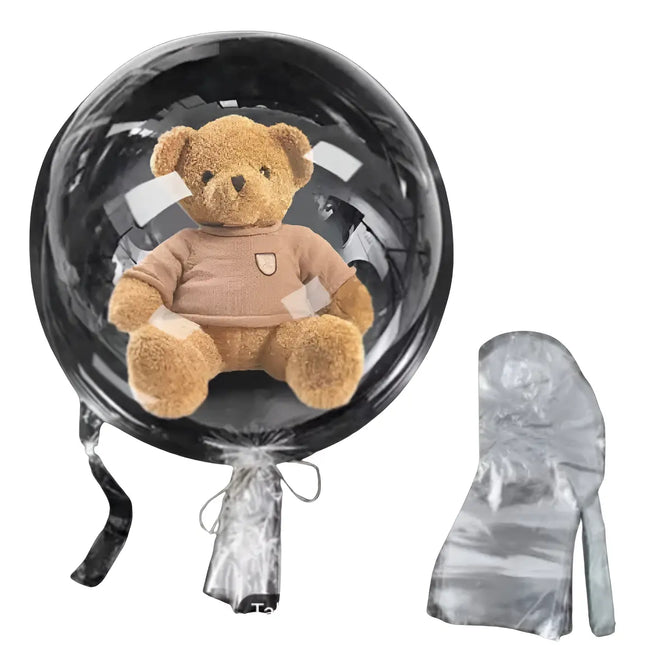 Pack 10 Unid. Globo Burbuja Transparente De 18 Pulgadas. Trasparente