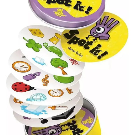 Juego De Mesa Dobble Cartas, Diseño Clásico (caja Metálica)