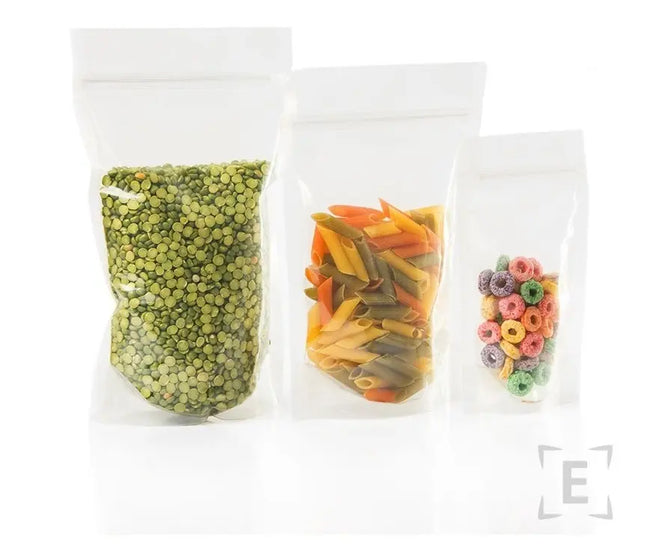 100 Bolsa 1 Kilo Doy pack Hermético, Transparente, Líquidos