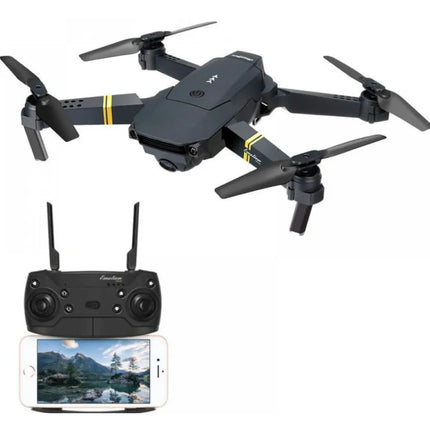 Drone E58 Pro Recargable Cámara 4k Wifi 2.4ghz 4 Ejes R/c Negro