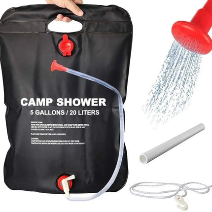 Ducha Solar Portátil 20 Litros Outdoor Camping