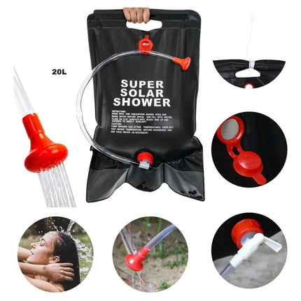 Ducha Solar Portátil 20 Litros Outdoor Camping